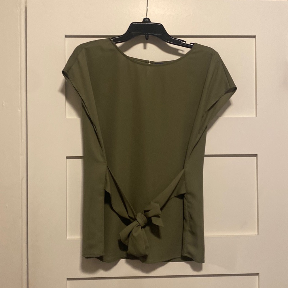 NEW Apt 9 Olive Green Blouse